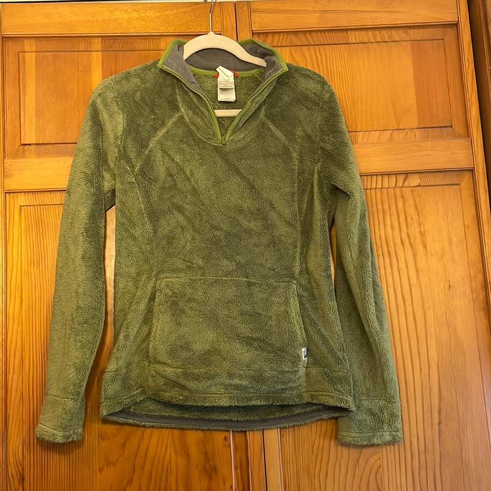 North Face 1/4 Zip Fleece Pullover. Women’s Small